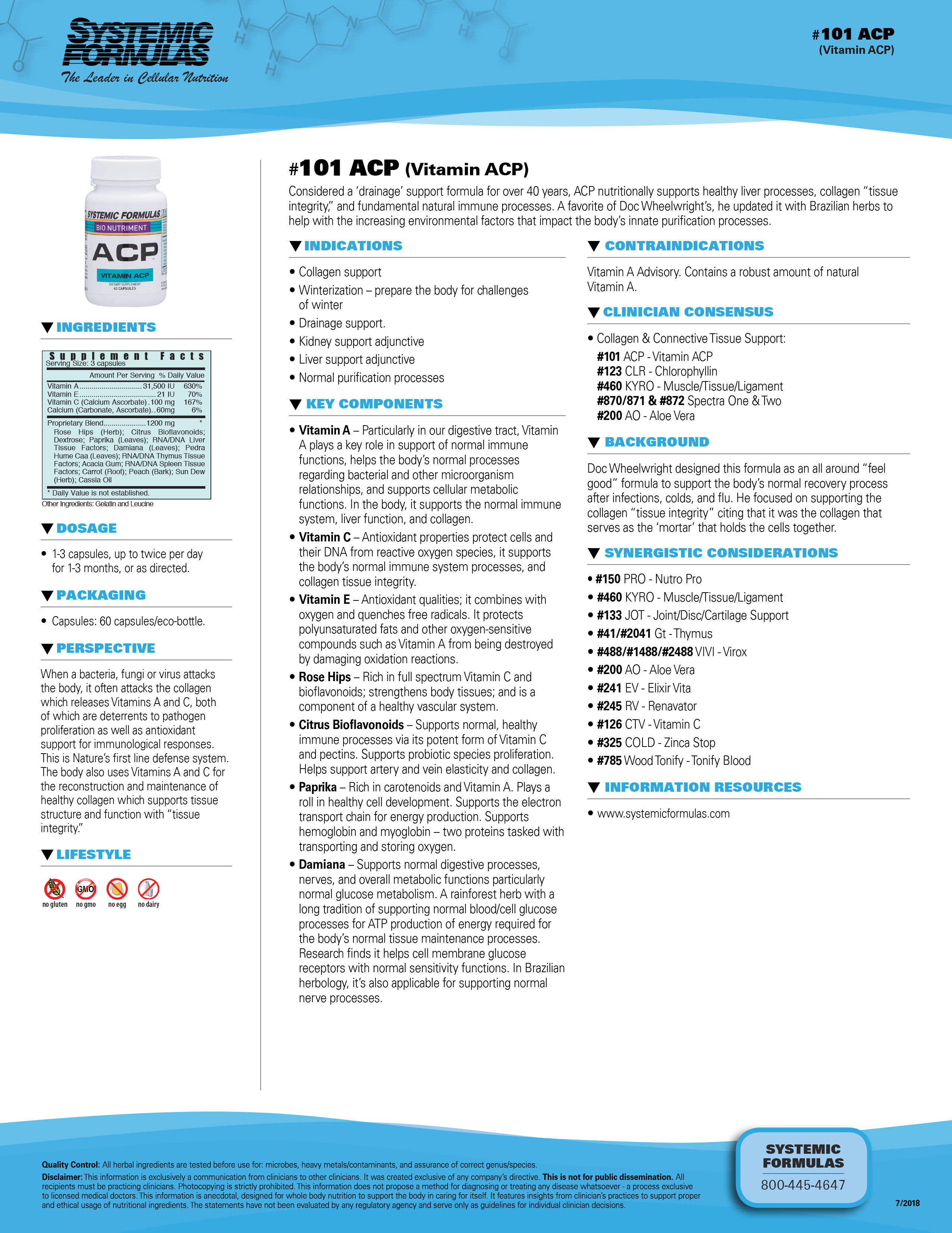 #101 ACP (Vitamin ACP)