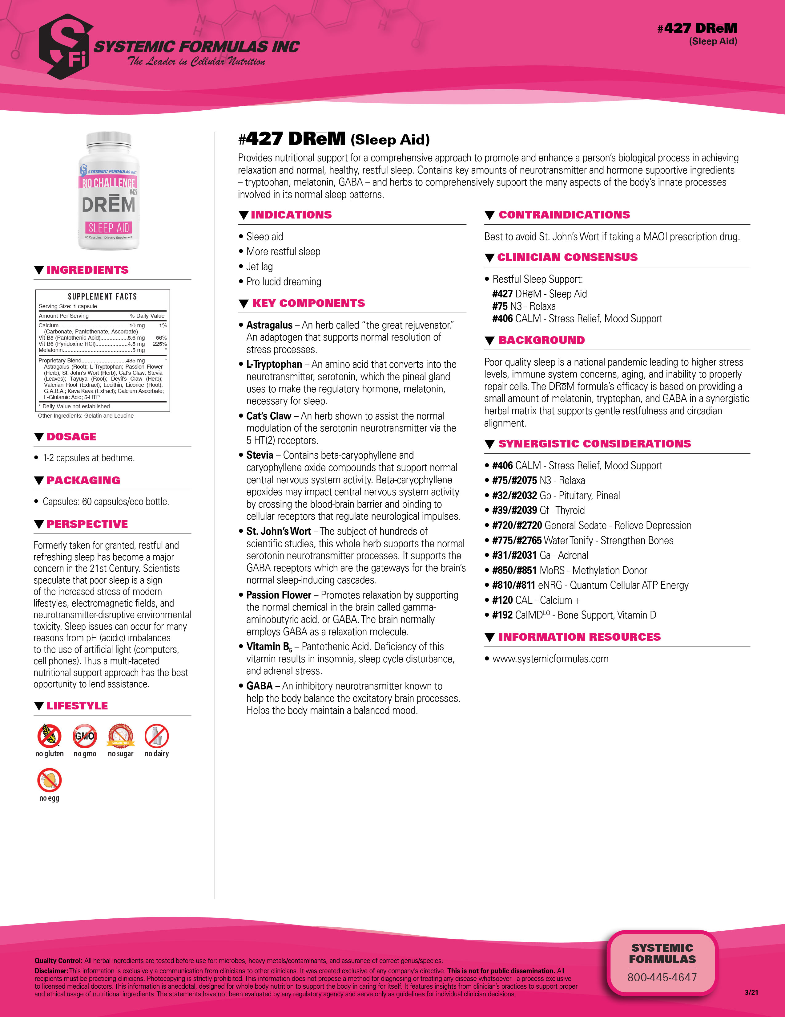 #427 DReM (Sleep Aid)