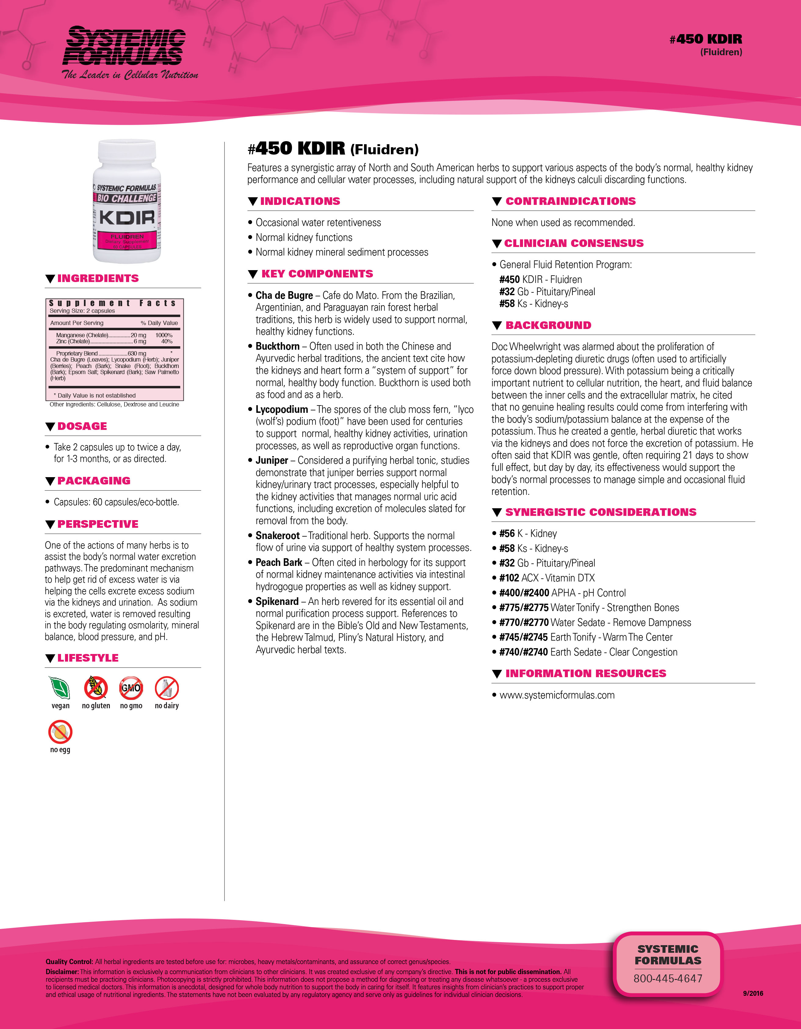 #450 KDIR (Fluidren)