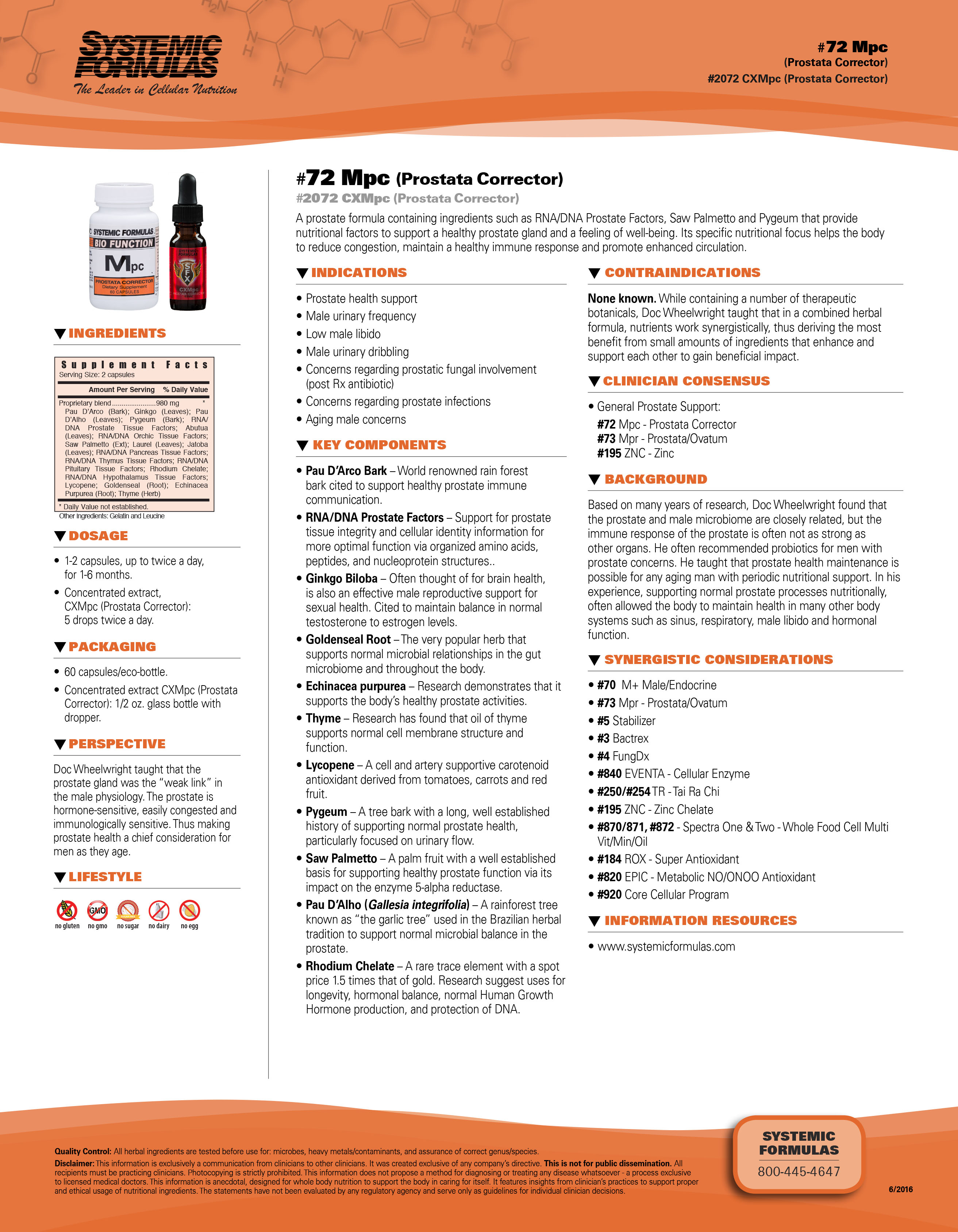 #72 Mpc (Prostata Corrector)