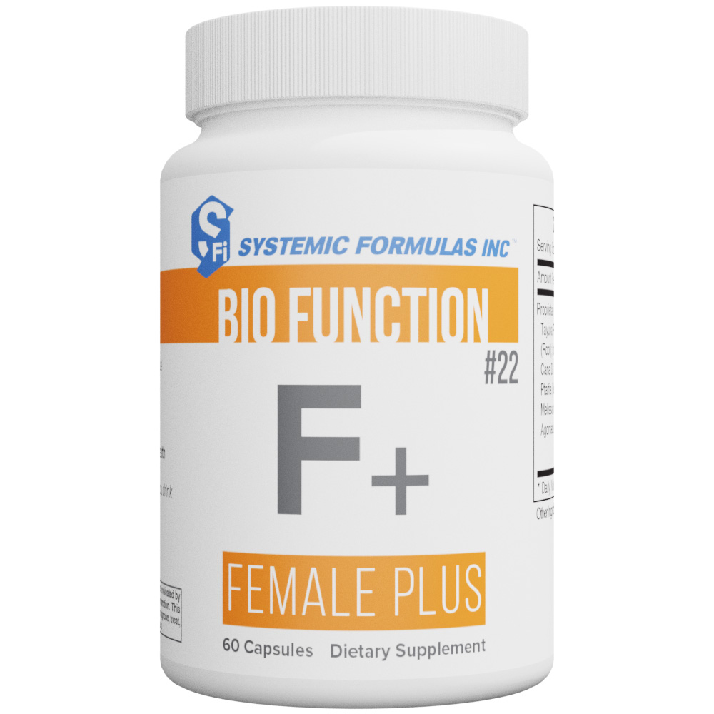 00022-F-Female-Hormone-Support-Menopause-Support-Womens-Health-Bio-Function-Vegan-Gluten-Free-Non-GMO-Sugar-Free-No-Dairy-No-Egg