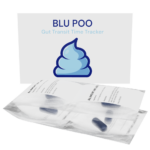 Blu Poo sachets and tracking card