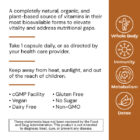 VitaGenic - H24 - label info